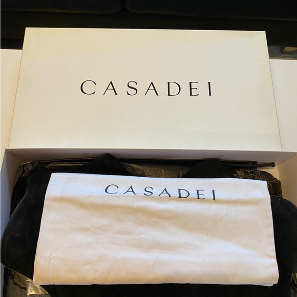 CASADEI OVER THE KNEE SUEDE BOOTS - Picture 9 of 9